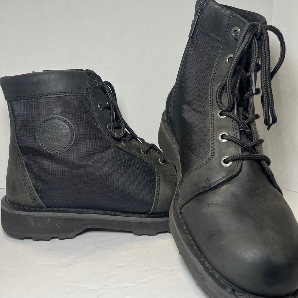 Harley-Davidson Hamlyn Nylon motorcycle Boots Size 13M